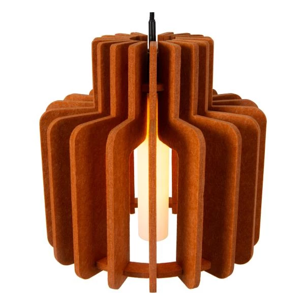 Lucide ROLLO - Hanglamp - 1xE27 - Terracotta - detail 2